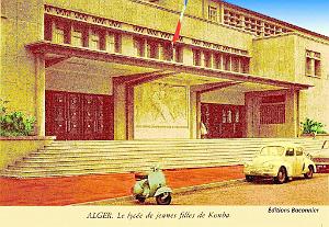 Alger - Le lycee jeunes filles de Kouba